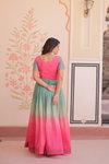Ka 1169 Gold Crush With Embroidered Work Gown Wholesalers In Delhi
